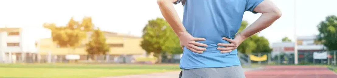 Mal de dos à cause du sport