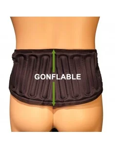 AIR LOMBAIRE L5 S1®: Ceinture lombaire gonflable 18cm sans baleines